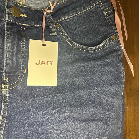 JAG petite Kyla Girlfriend Jeans Indigo - Picture 9 of 10